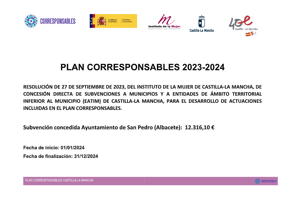 plan corresponsables